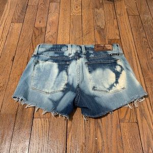 Lucky Brand Tye Dyed Cut Off Jean Shorts